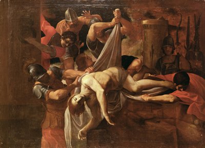 Saint Sébastien jeté par des soldats dans la Cloaca Maxima - Lodovico Carracci